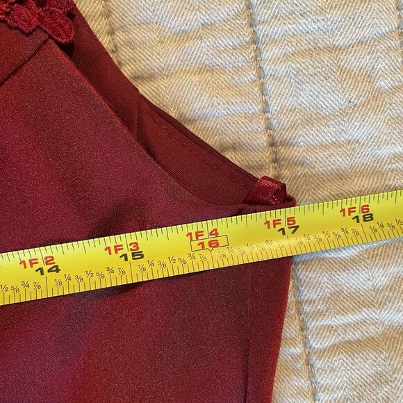 KLEINFELD Formal Dress Sz 6 Gown Bridesmaid Prom Holiday Burgundy Red Party EUC - Picture 15 of 16